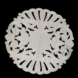 Vintage Silver Plated Expandable Trivet
